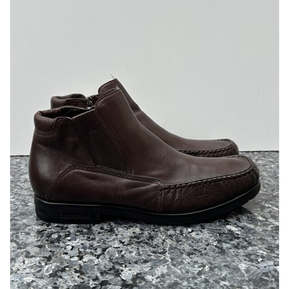 Baldinini Brown Leather Made in Italy Boots Men’s Size EU 39/ US 6